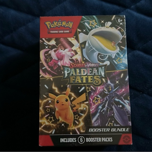 Scarlet & Violet Paldean Fates Booster Bundle. For mgbustin 2 pcs bundle - Picture 1 of 1